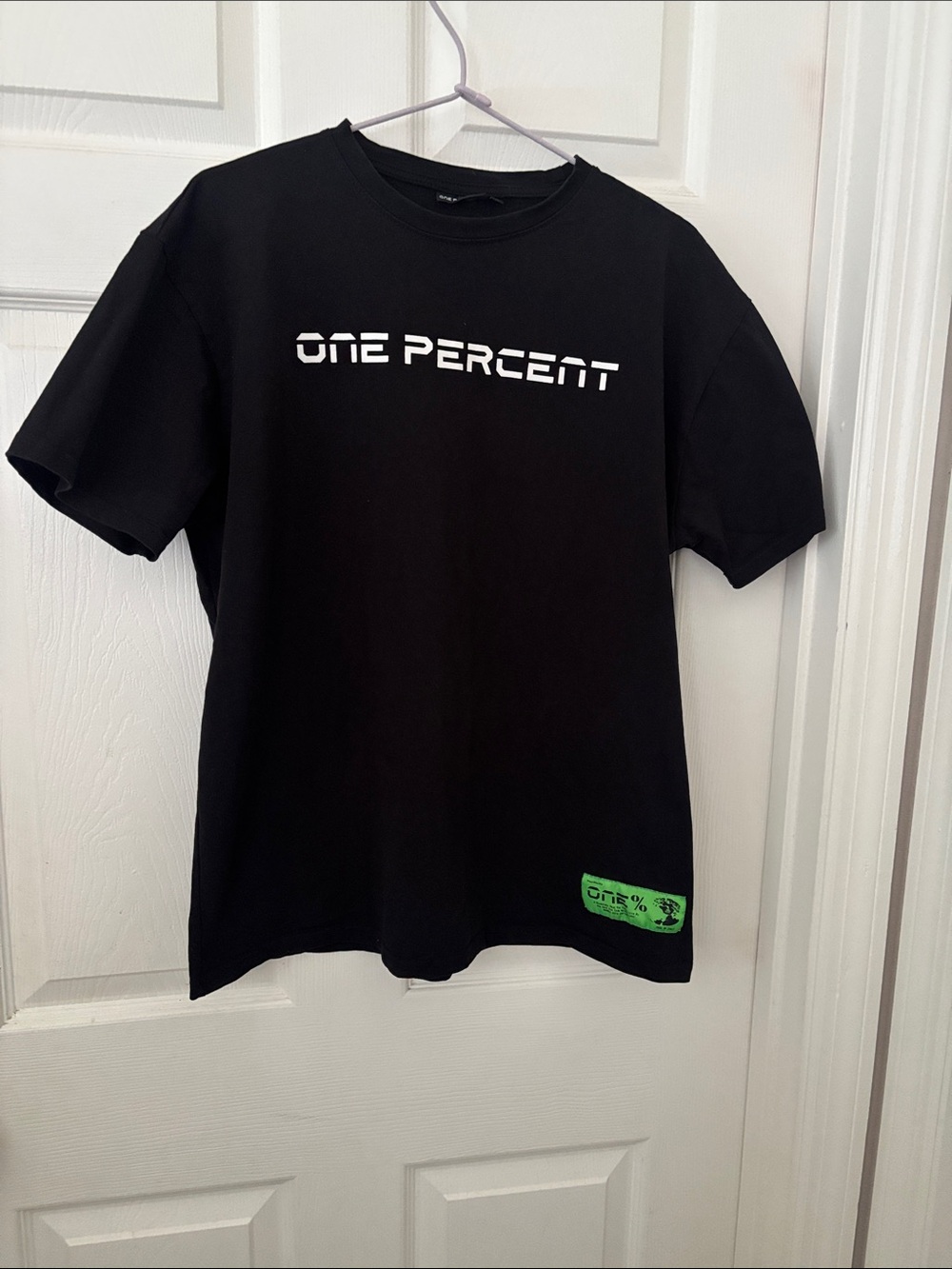 Black Graphic Logo Tee